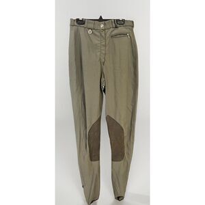 Pikeur womens Tan w/ Leather Breeches w/‎ Ankle Closure-26L🐴.       Z